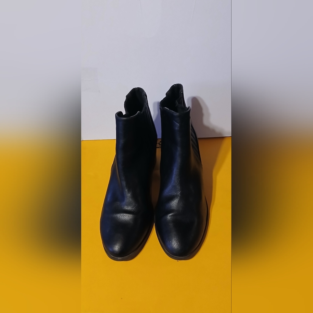 Pupid Black Synthetic Ankle Boots
